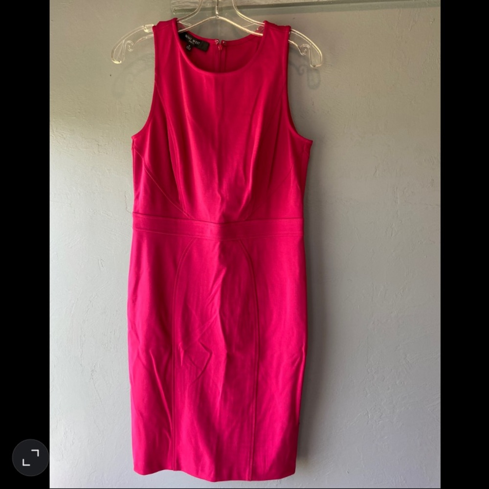 Hot pink Nine West Dress